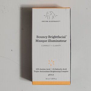 Drunk Elephant Bouncy Brightfacial Skincare Azelaic Salicylic Acid Skincare
